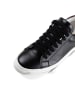 Anna Morellini Leder-Sneakers "Orena" in Schwarz/ Lila