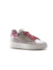 Anna Morellini Leder-Sneakers "Emina" in Weiß/ Pink/ Grau