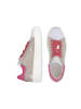 Anna Morellini Leder-Sneakers "Emina" in Weiß/ Pink/ Grau