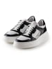 Anna Morellini Leder-Sneakers "Linamela" in Weiß/ Schwarz
