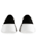 Anna Morellini Leder-Sneakers "Linamela" in Weiß/ Schwarz