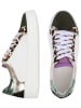 Anna Morellini Leren sneakers "Milavia" wit/zwart