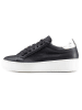 Anna Morellini Leren sneakers "Amella" zwart