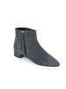 Anna Morellini Leren enkelboots "Carannana" antraciet