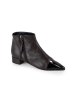 Anna Morellini Leder-Ankle-Boots "Carannana" in Schwarz