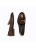 Anna Morellini Leren mocassins "Jolessa" bruin