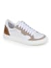 Anna Morellini Leder-Sneakers "Feeria" in Weiß/ Beige