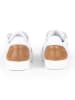 Anna Morellini Leren sneakers "Feeria" wit/beige