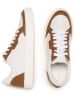 Anna Morellini Leren sneakers "Feeria" wit/lichtbruin