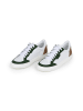 Anna Morellini Leren sneakers "Feeria" wit/groen/lichtbruin