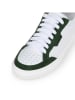 Anna Morellini Leren sneakers "Feeria" wit/groen/lichtbruin