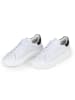 Anna Morellini Leder-Sneakers "Silana" in Weiß/ Schwarz