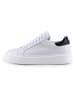 Anna Morellini Leder-Sneakers "Silana" in Weiß/ Schwarz