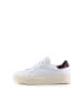Anna Morellini Leder-Sneakers "Silana" in Weiß/ Creme/ Lila