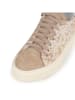 Anna Morellini Leren sneakers "Silana" beige/crème/lichtbruin