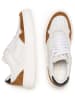 Anna Morellini Leder-Sneakers "Ricarta" in Weiß/ Hellbraun