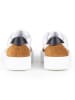 Anna Morellini Leder-Sneakers "Ricarta" in Weiß/ Hellbraun