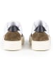 Anna Morellini Leder-Sneakers "Ricarta" in Weiß/ Braun
