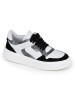 Anna Morellini Leren sneakers "Ludia" wit/zwart