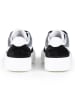 Anna Morellini Leren sneakers "Ludia" wit/zwart