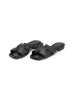 Anna Morellini Leren slippers "Andatina" zwart