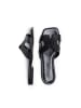 Anna Morellini Leren slippers "Andatina" zwart