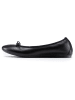 Anna Morellini Leder-Ballerinas "Eridinetta" in Schwarz