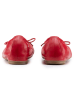 Anna Morellini Leder-Ballerinas "Eridinetta" in Rot