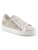 Anna Morellini Leren sneakers "Gisara" beige