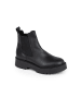 Anna Morellini Leder-Chelsea-Boots "Adaria" in Schwarz