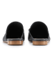 Anna Morellini Leren slippers "Giulisa" zwart
