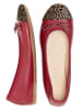 Anna Morellini Leren ballerina's "Fabella" rood
