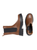Anna Morellini Leder-Chelsea-Boots "Marlorina" in Hellbraun