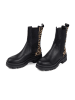 Anna Morellini Leder-Chelsea-Boots "Marlorina" in Schwarz/ Beige