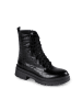 Anna Morellini Leren boots "Simoldo" zwart