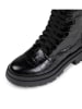 Anna Morellini Leren boots "Simoldo" zwart