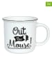Könitz 2-delige set: mokken "out the mouse" wit - 380 ml