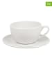 Könitz 2-delige set: koffiekoppen "Coffee Bar" wit - (H)8 cm