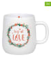 Könitz 2-delige set: mokken "Cup of Love" wit - 395 ml