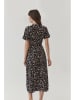TATUUM Kleid in Schwarz/ Creme