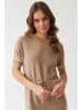 TATUUM Strickkleid in Hellbraun