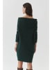 TATUUM Strickkleid in Dunkelgrün