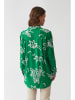 TATUUM Bluse in Grün/ Weiß