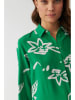 TATUUM Bluse in Grün/ Weiß