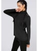 Chiemsee Fleecepullover in Schwarz