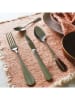 Ogo Living 6er-Set: Edelstahl-Steakmesser "Ares" - (L)20,5 cm