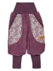 LiVi Spodnie "Nickycord Lavender Flower" w kolorze fioletowym