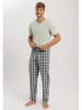 Hanro Pyjama-Oberteil in Grün