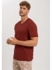 Hanro Pyjamashirt rood