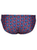 Arena Zwembroek donkerblauw/rood